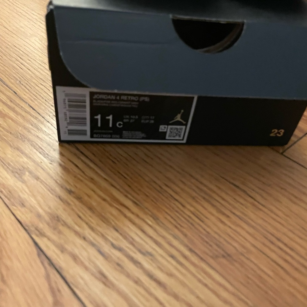 Jordan 4 Retro PS Black Sneakers